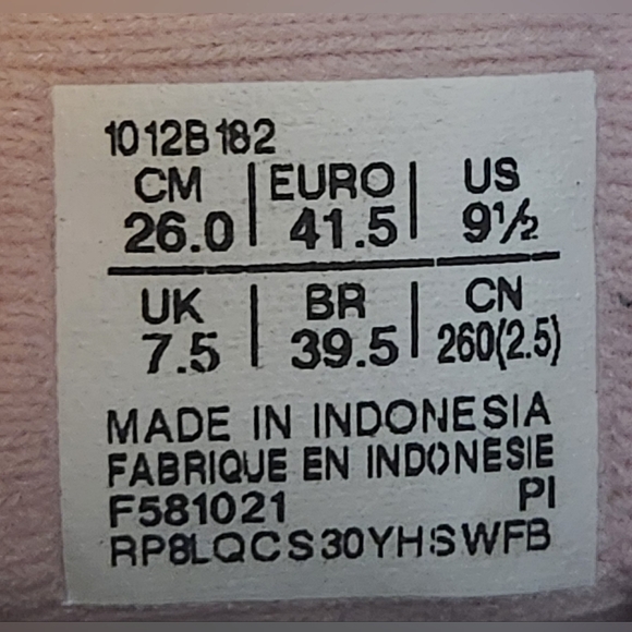 ASICS GEL-Excite 9 Barely Rose/White Running Shoes Women’s Size 9.5 - Picture 9 of 9